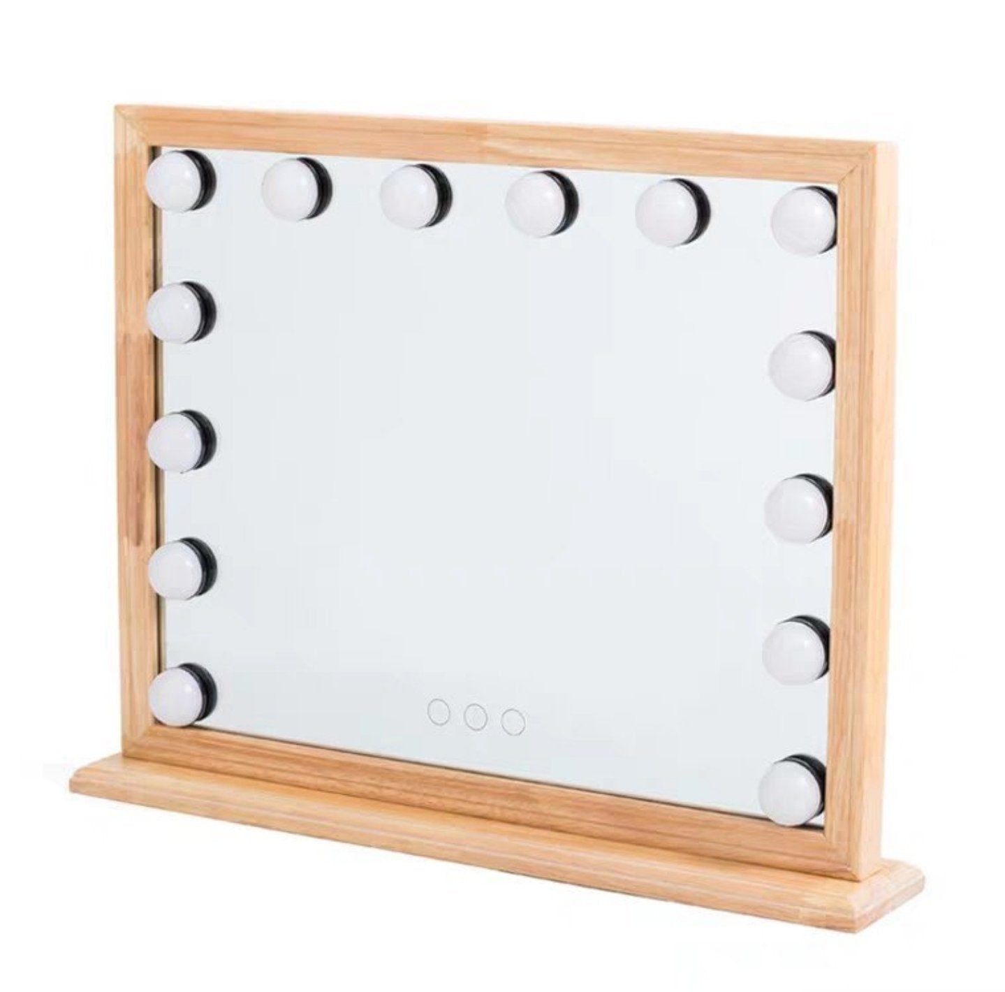 LILOU Solid Wood Spotlight Vanity Mirror