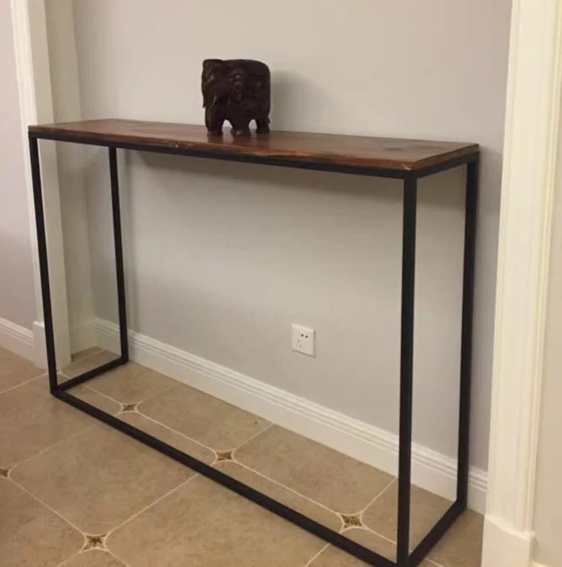 RUTH Ultra Slim Solid Wood Hallway Console