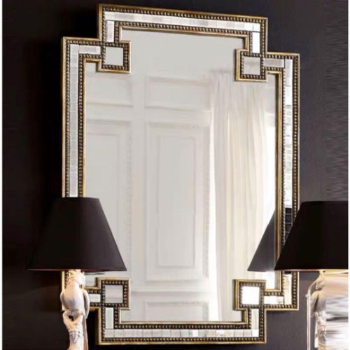 JAHN French Victorian Art Deco Wall Mirror