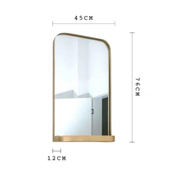 ELIANA Classic Gold Wall Mirror