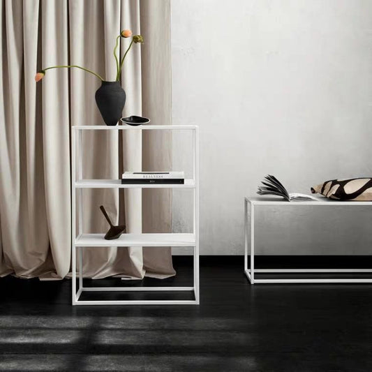 BLAKE Minimalist Wireframe Display Shelf Console Table