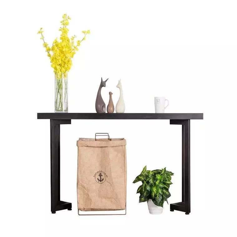 ALEXIS Rustic Solid Wood Hallway Console