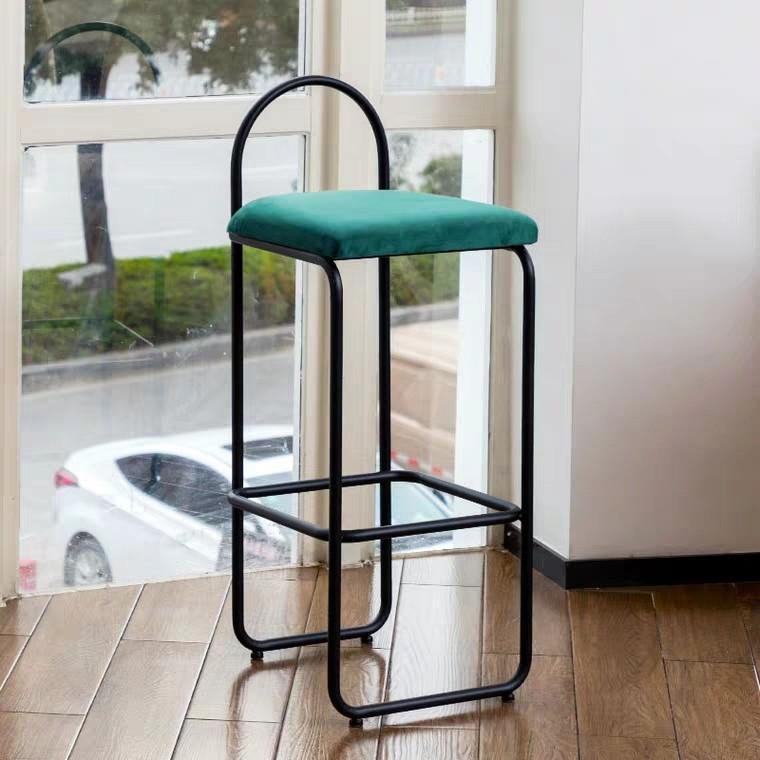 ROWAN Gold High Bar Stool