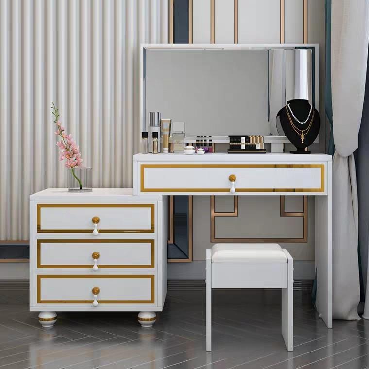 LAURENT Luxury Vanity Table / Dressing Desk Set