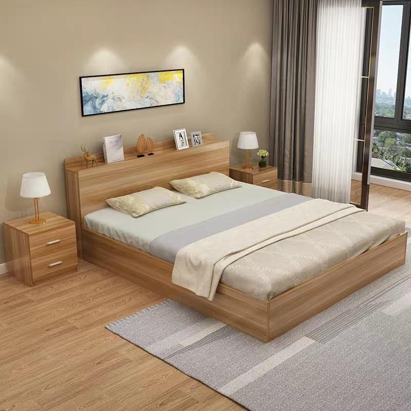 LAILA Minimalist Japanese Platform Storage Bed Frame