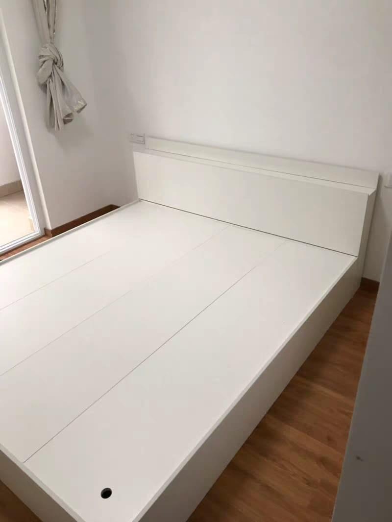 LAILA Minimalist Japanese Platform Storage Bed Frame