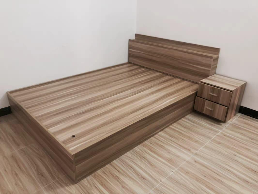 LAILA Minimalist Japanese Platform Storage Bed Frame