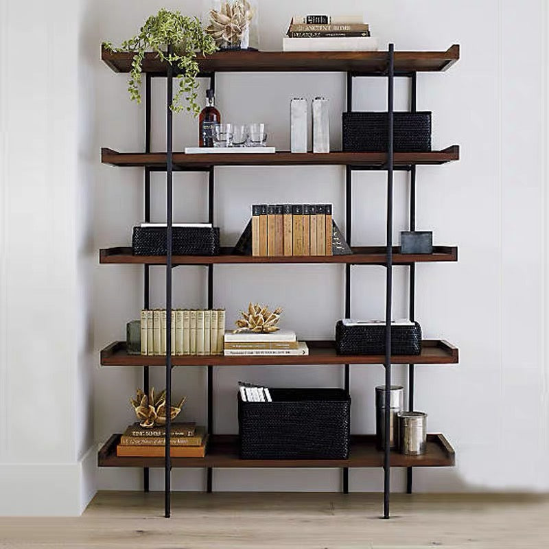 GEMMA Industrial Solid Wood Display Shelf