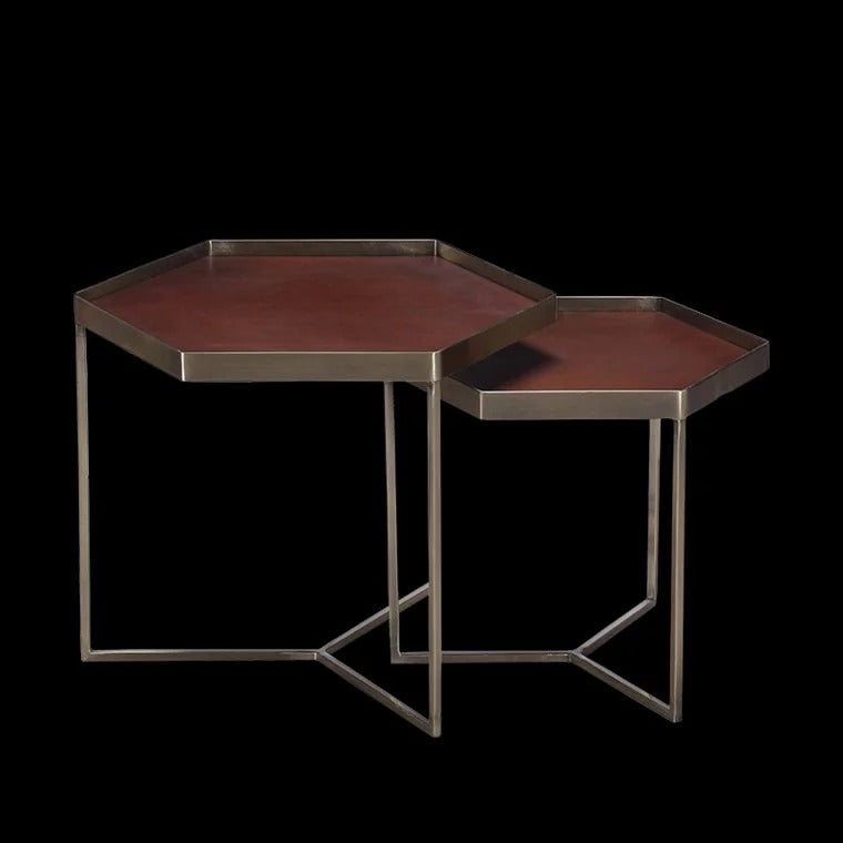 SAGE Modern Hexagon Side Table Lamp Table ( 3 Sizes )