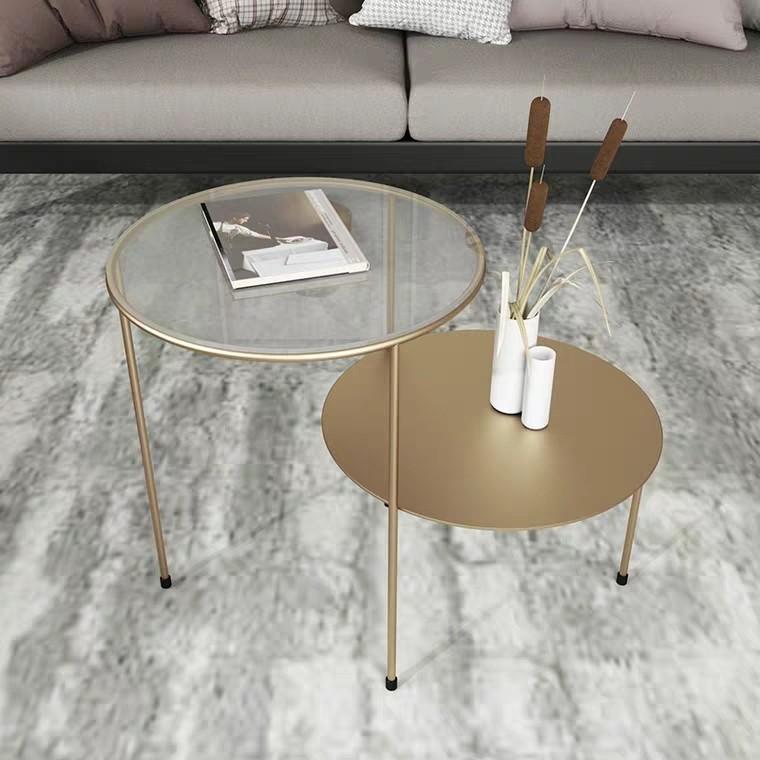 Melanie Minimalist Wireframe Accent Side Table