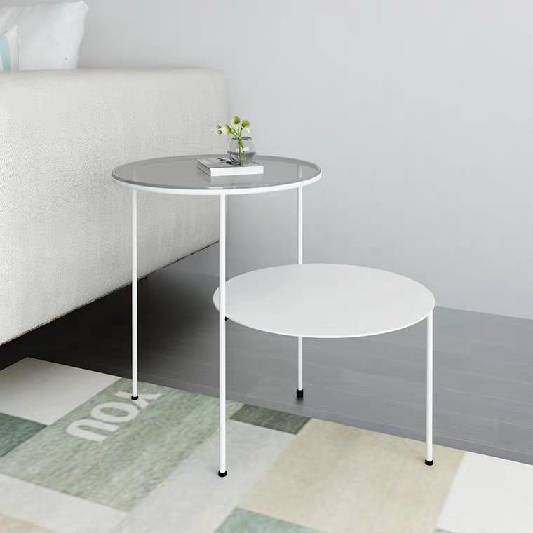 Melanie Minimalist Wireframe Accent Side Table