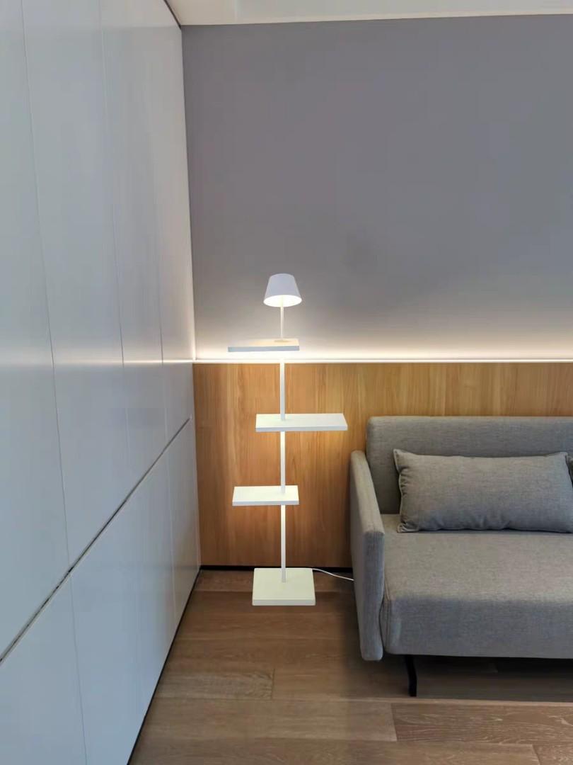 BRIELLE Floating Floor Lamp Shelf Lighting