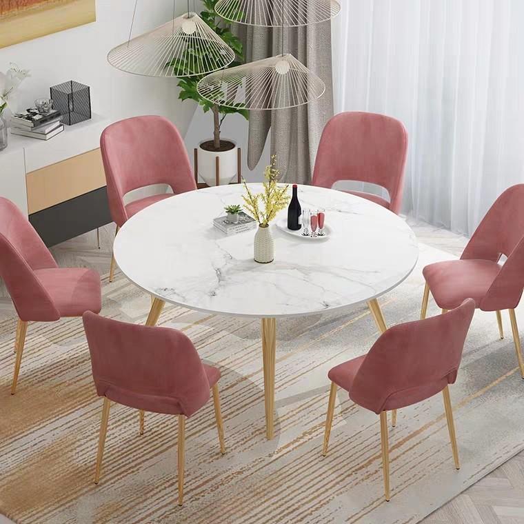 ALIVIA Round Marble Dining Table