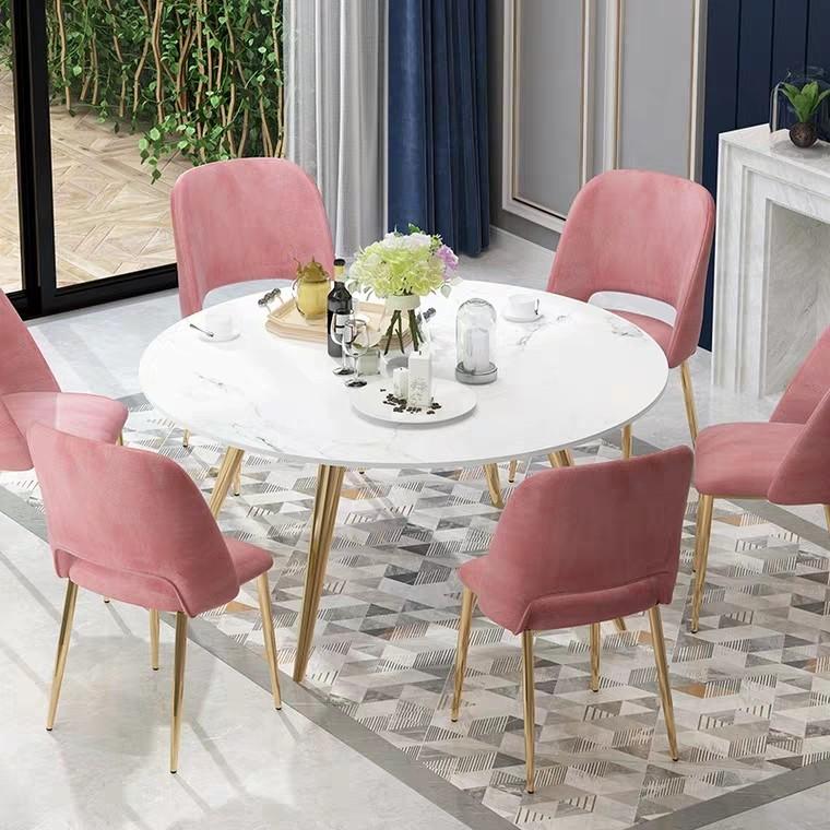 ALIVIA Round Marble Dining Table