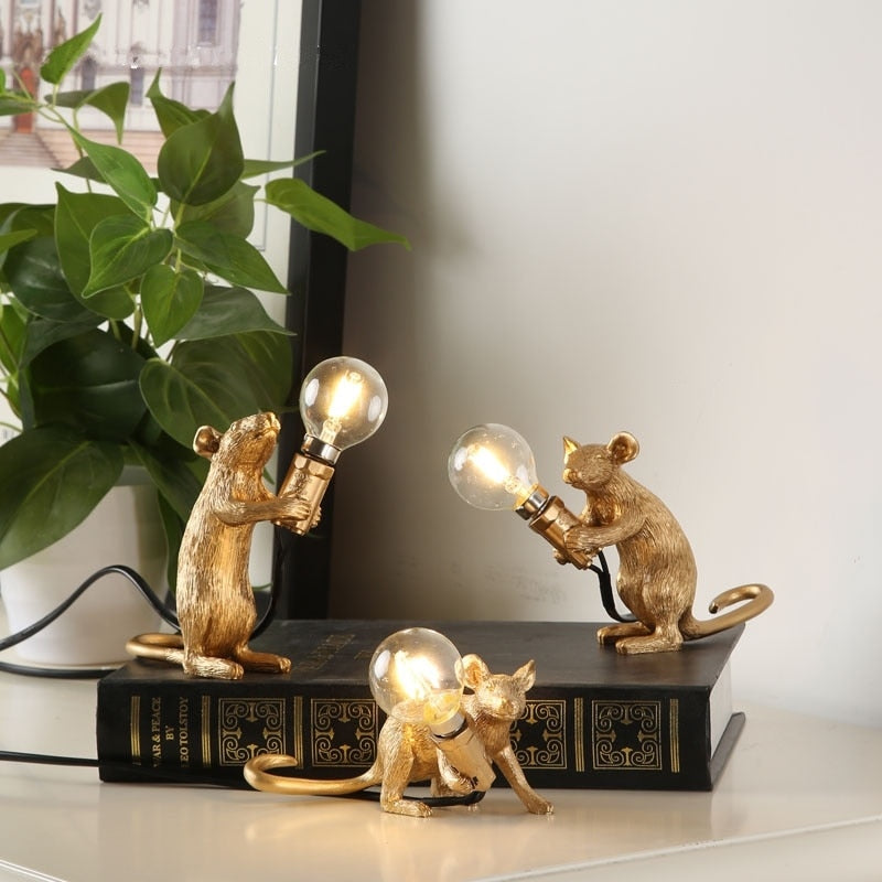 Sandra Mouse Shape Creative Table Lamp