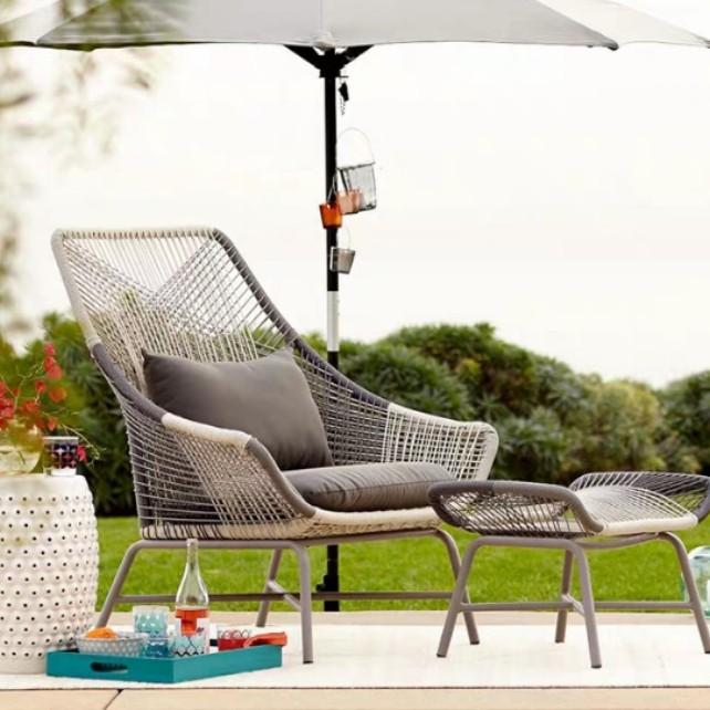 ATHENA Scandinavian Outdoor Chair Bench