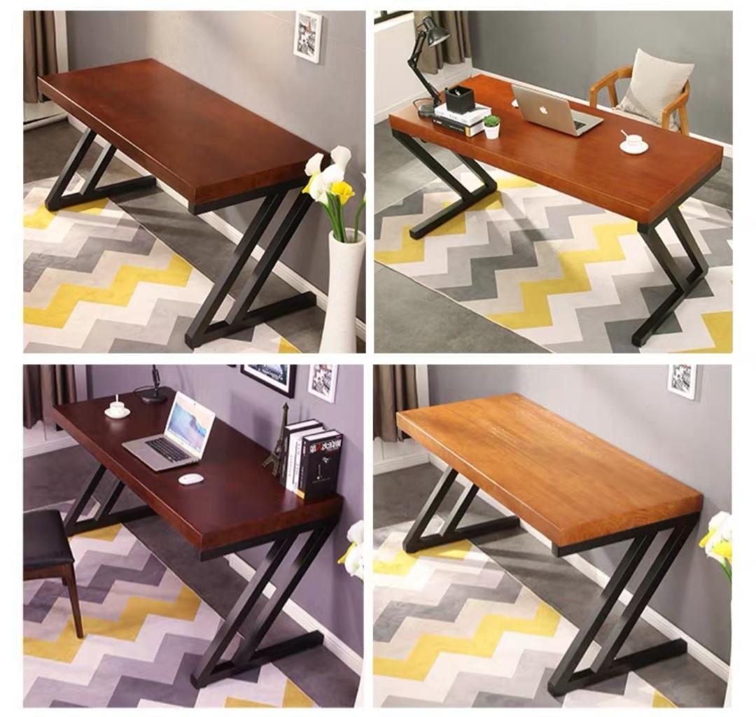 EMMA Modern Rustic Finish Office Study Table