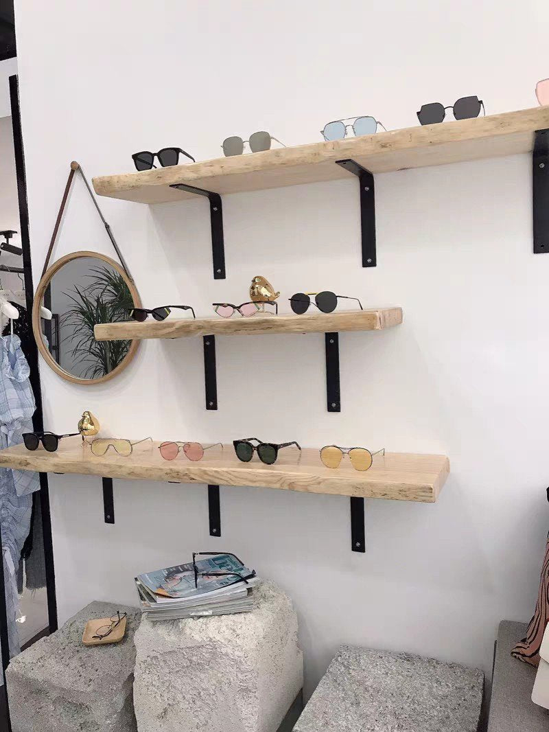 KENNEDY Solid Wood Floating Shelf