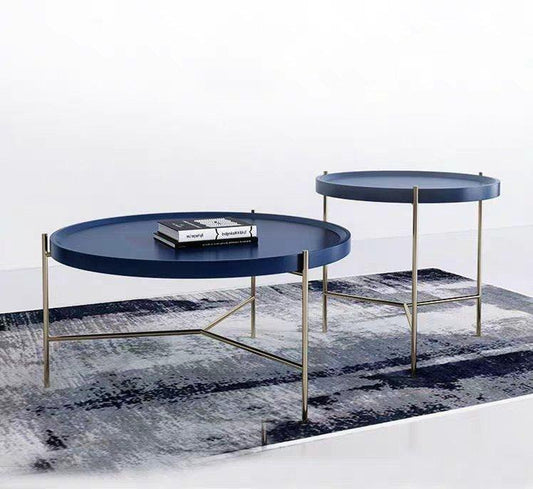 ELENA Modern Contemporary Round Coffee Table