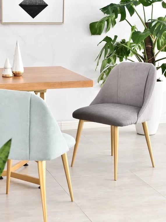 MAGNOLIA Duo Tone Fabric Dining Chair