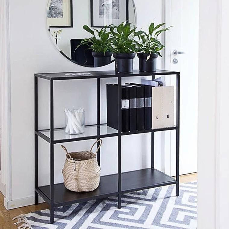 JOURNEE Wireframe Hallway Console Table Sofa Stand