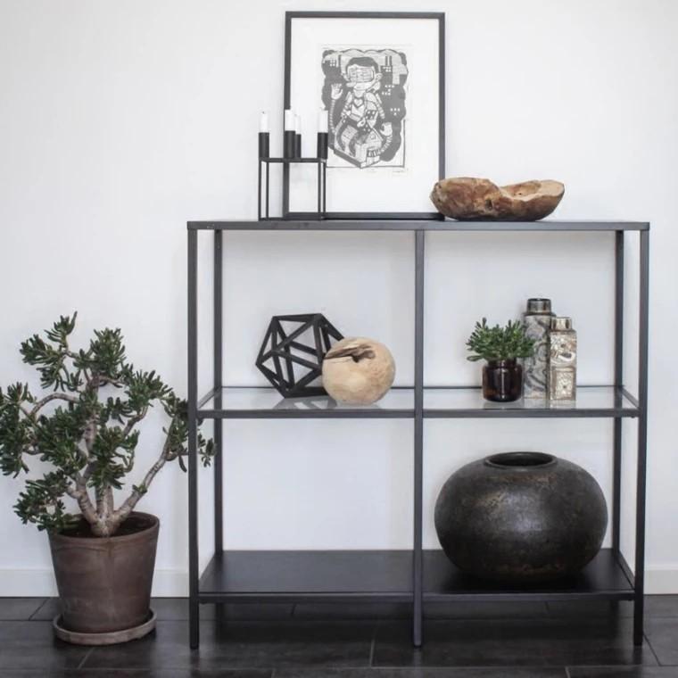 JOURNEE Wireframe Hallway Console Table Sofa Stand