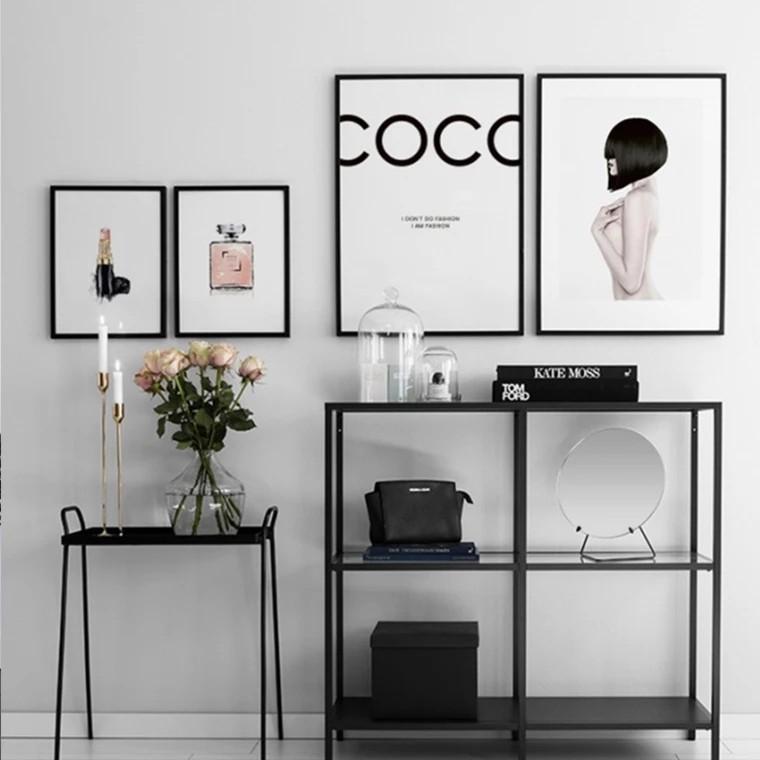 JOURNEE Wireframe Hallway Console Table Sofa Stand